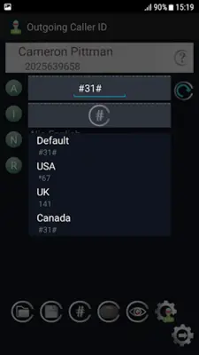 Outgoing Caller Id Block android App screenshot 2